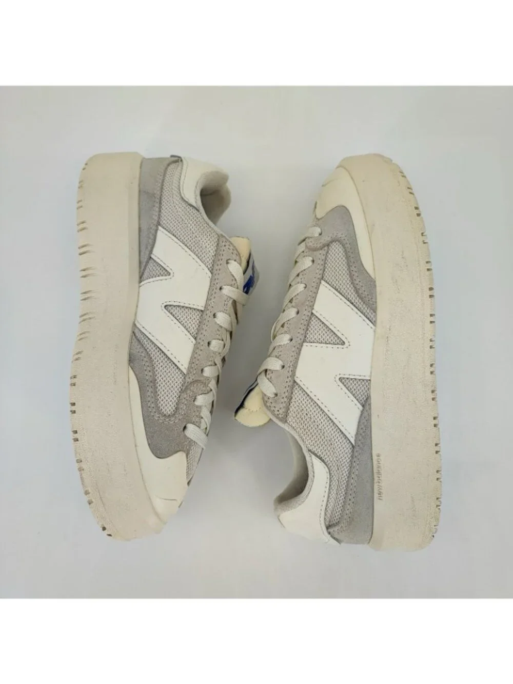 New Balance CT302 Men's Size 5 Sneakers Suede White Platform Shoes CT302RB